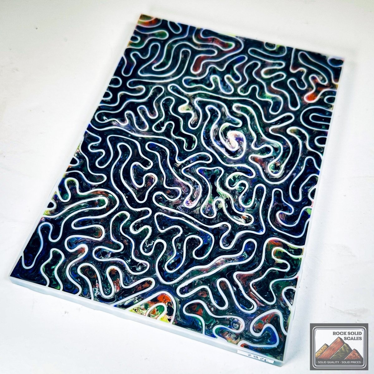 3D Coral Matrix - 8 Color Pour - RockSolid Scales -