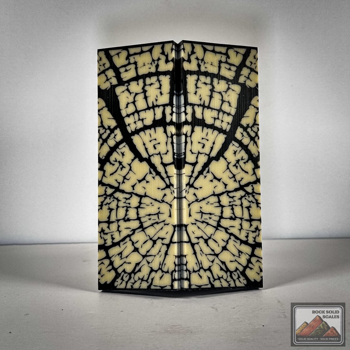 3D FauxTusk™ - Antique Ivory - Cut B - RockSolid Scales -
