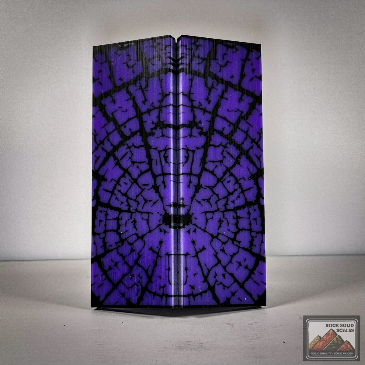 3D FauxTusk™ - Purple - Cut A - Bargain Bin - RockSolid Scales -
