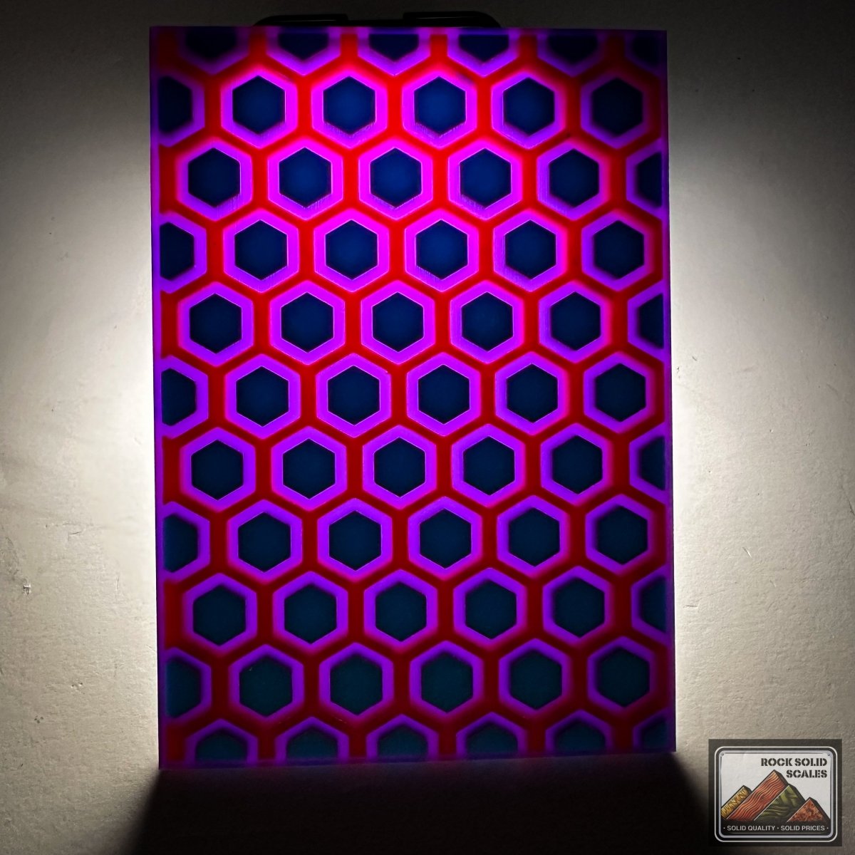 3D Hex - Blue Raspberry - RockSolid Scales -
