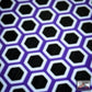 3D Hex - Purple/White/Black - RockSolid Scales -