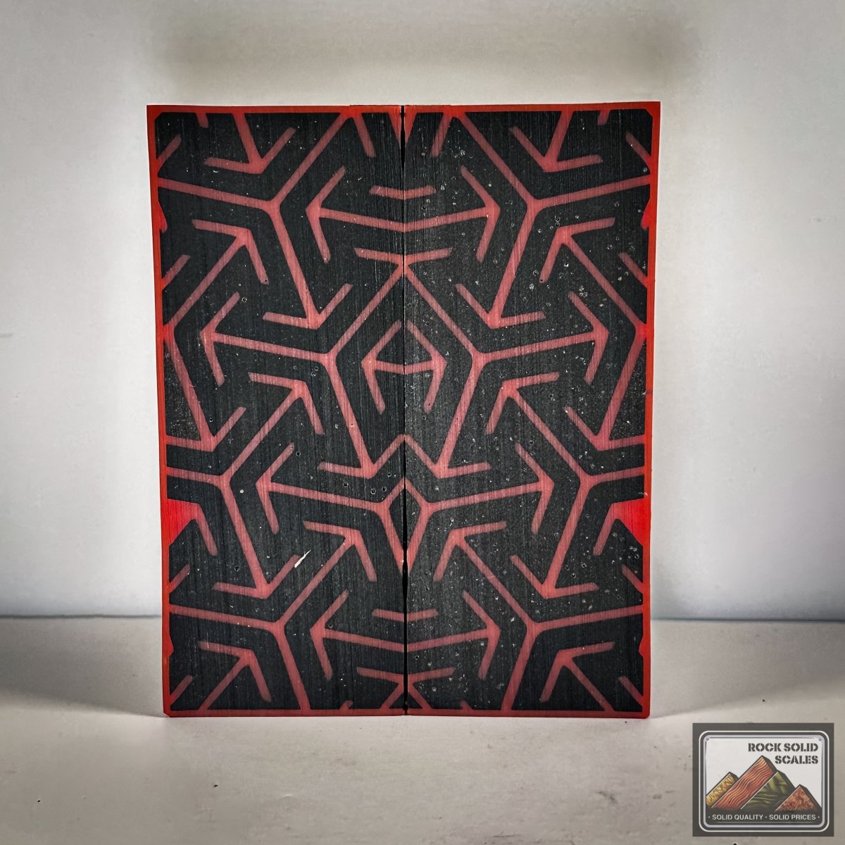 3D Resin Arrows - Stainless Powder and Red - Bargain Bin - RockSolid Scales -