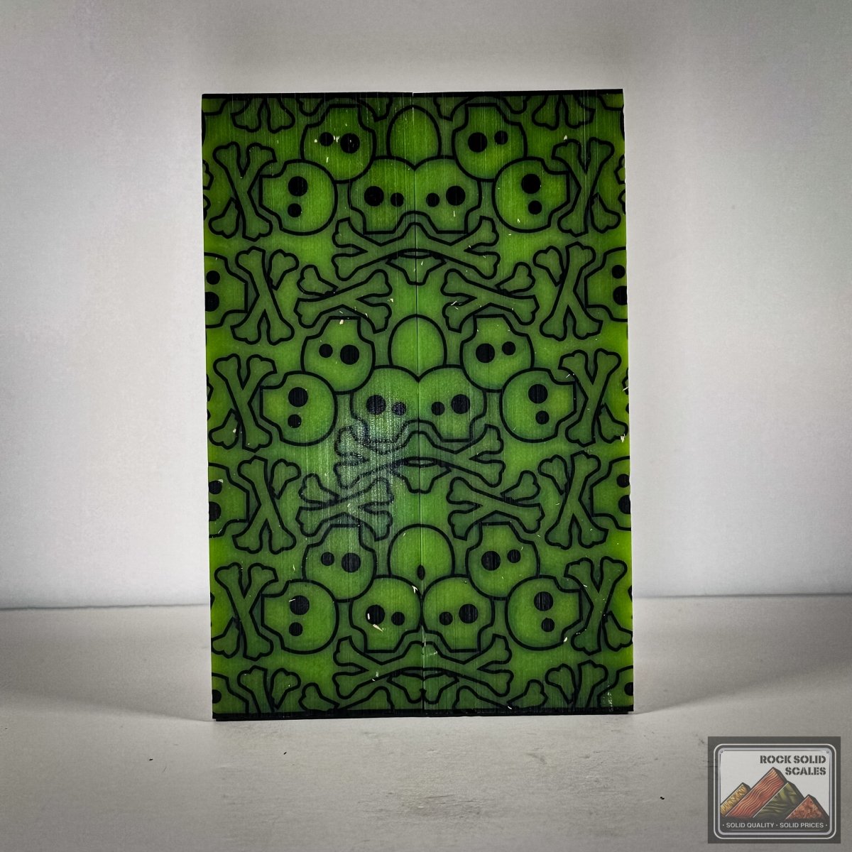 3D Skully™ - Toxic Green - Bargain Bin - RockSolid Scales -