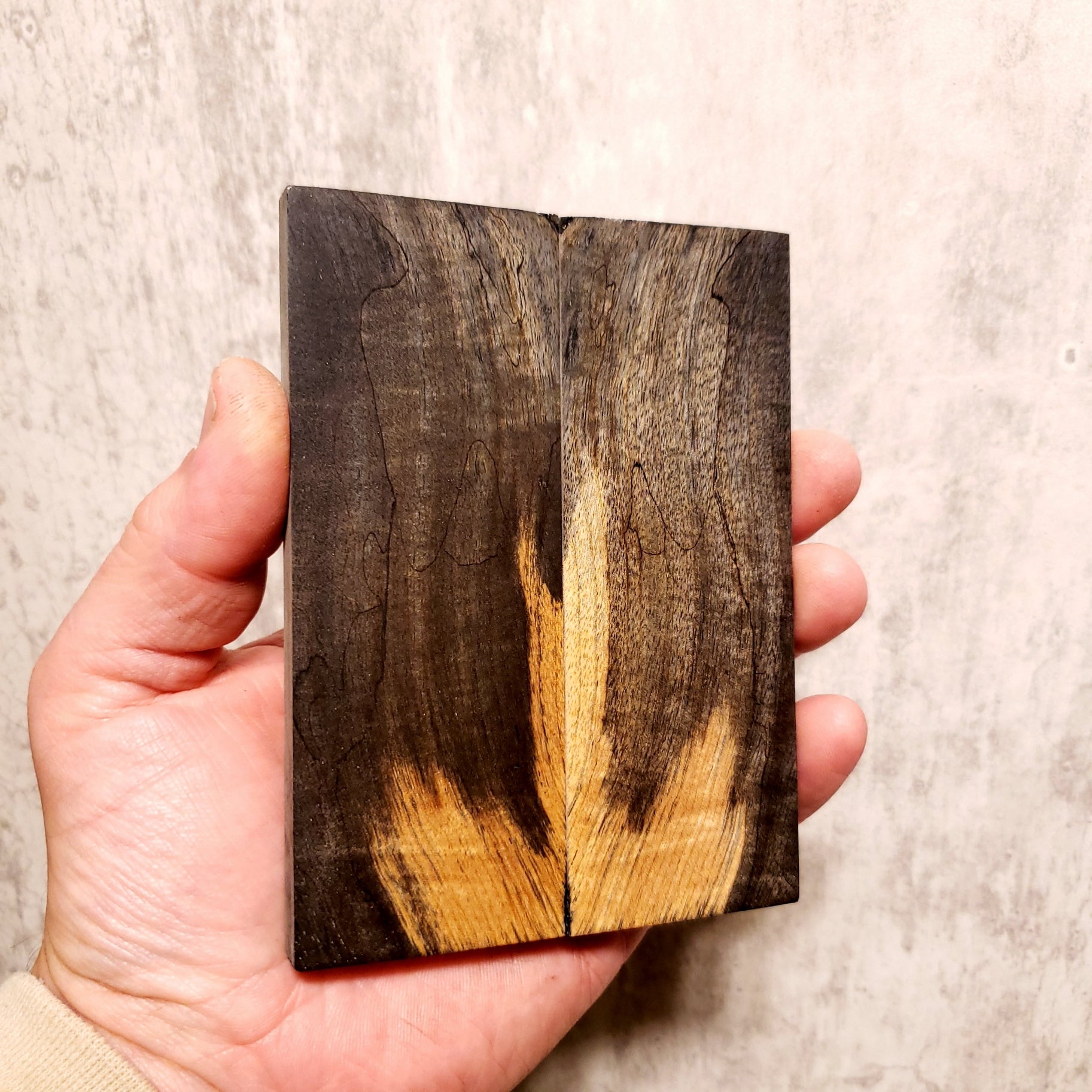 #631 Sinister Spalted Myrtle - RockSolid Scales -