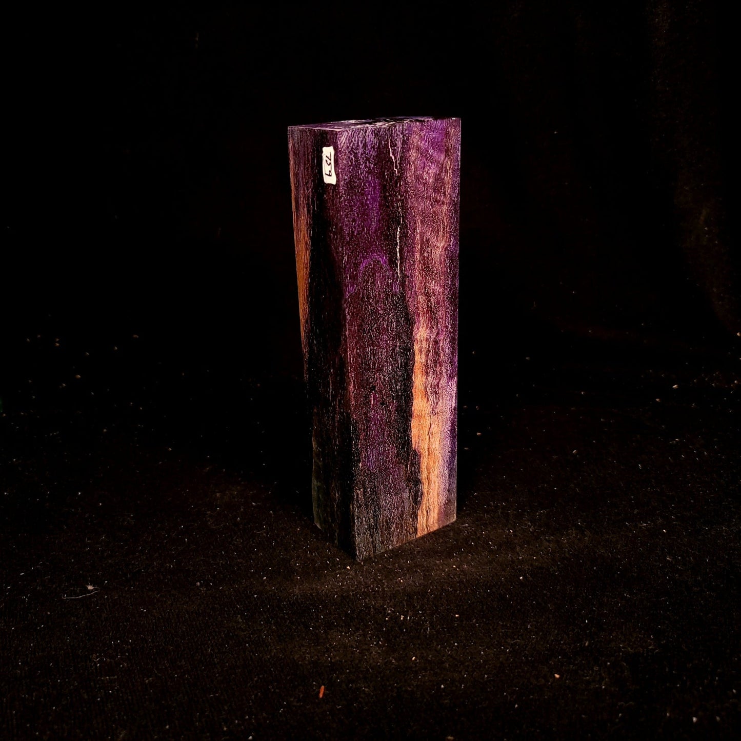 #759 Purple Spalted Maple Block - RockSolid Scales -