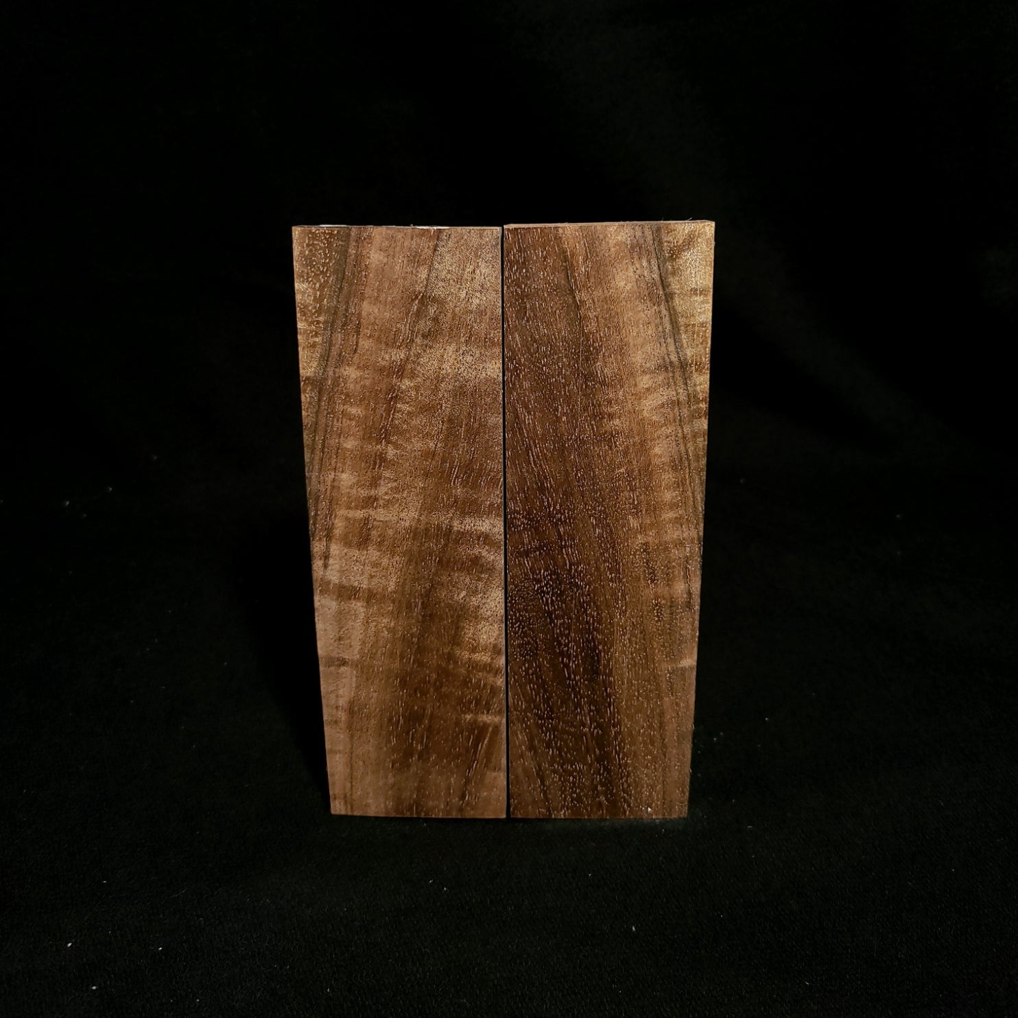 #782 - Curly Claro Walnut - K&G Stabilized - RockSolid Scales -