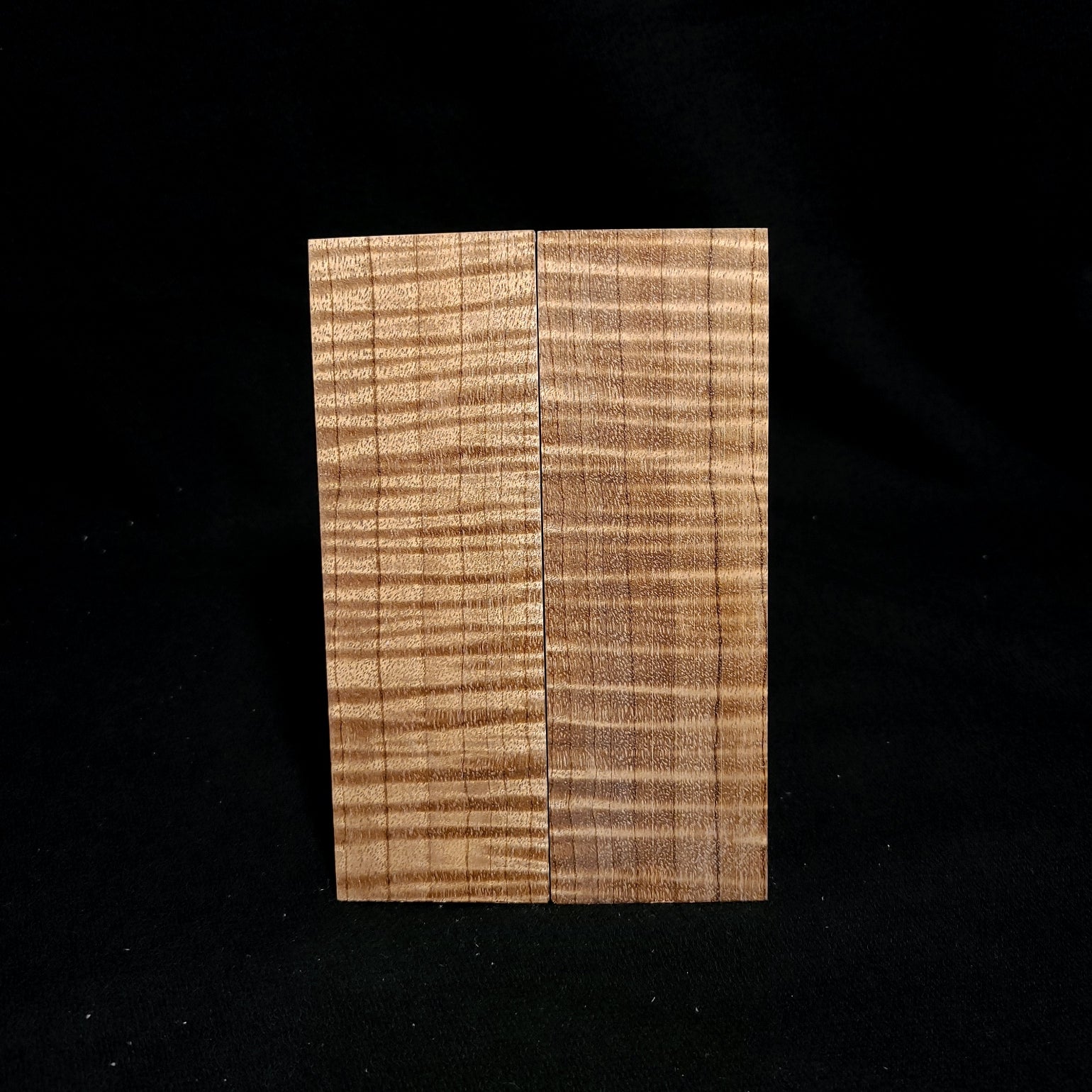 #795 - Intense Curly Myrtle - K&G Stabilized - RockSolid Scales -