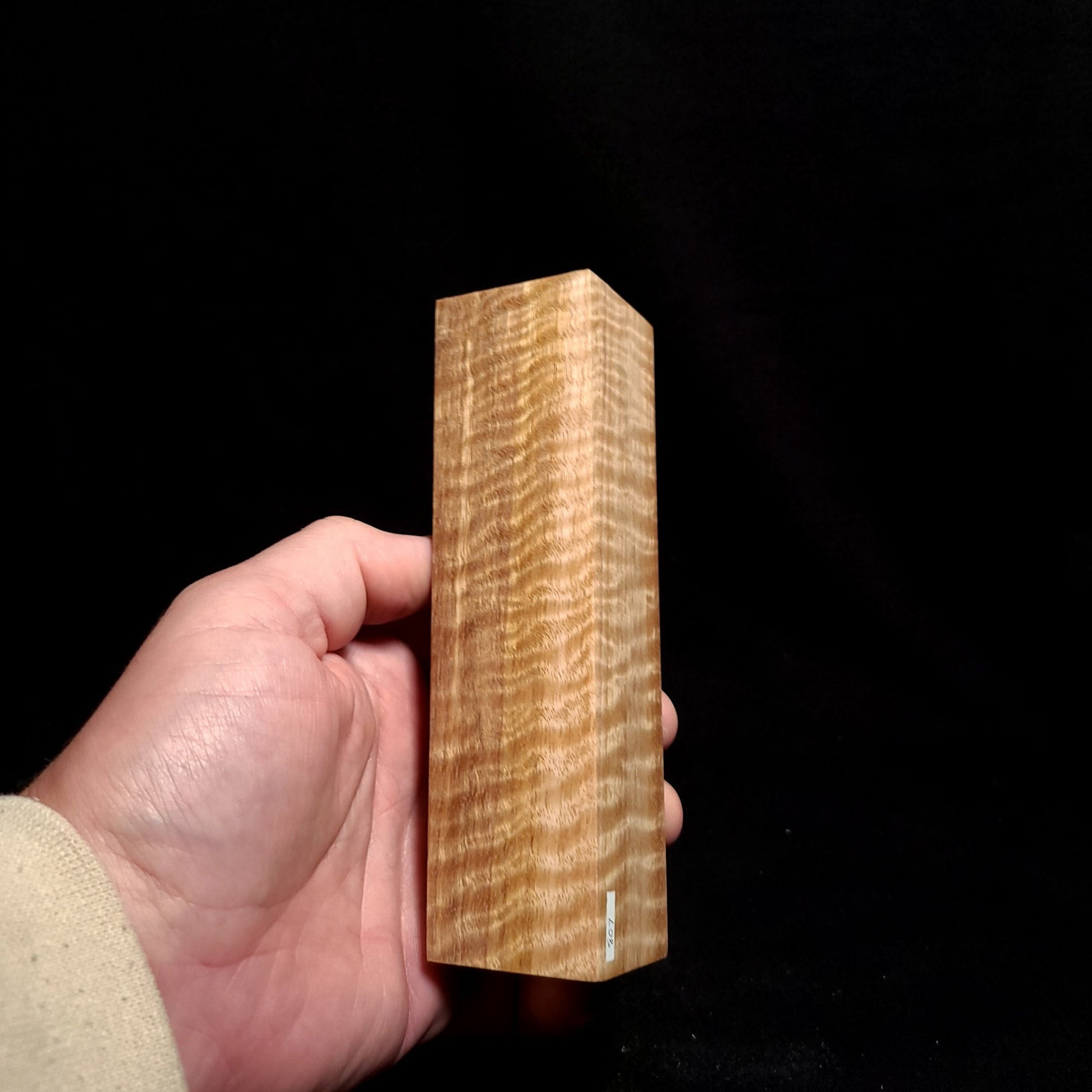 #807 - Curly Mountain Ash - K&G Stabilized - RockSolid Scales -