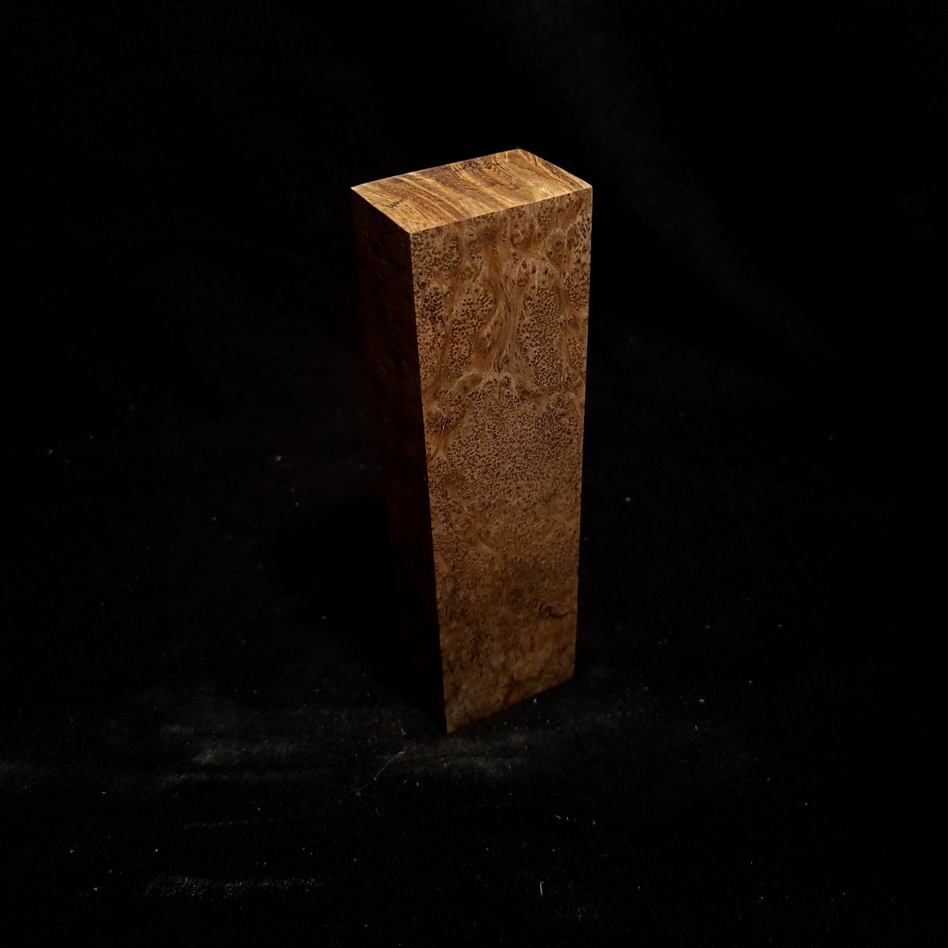 #808 - Pyinma Burl Block - K&G Stabilized - RockSolid Scales -