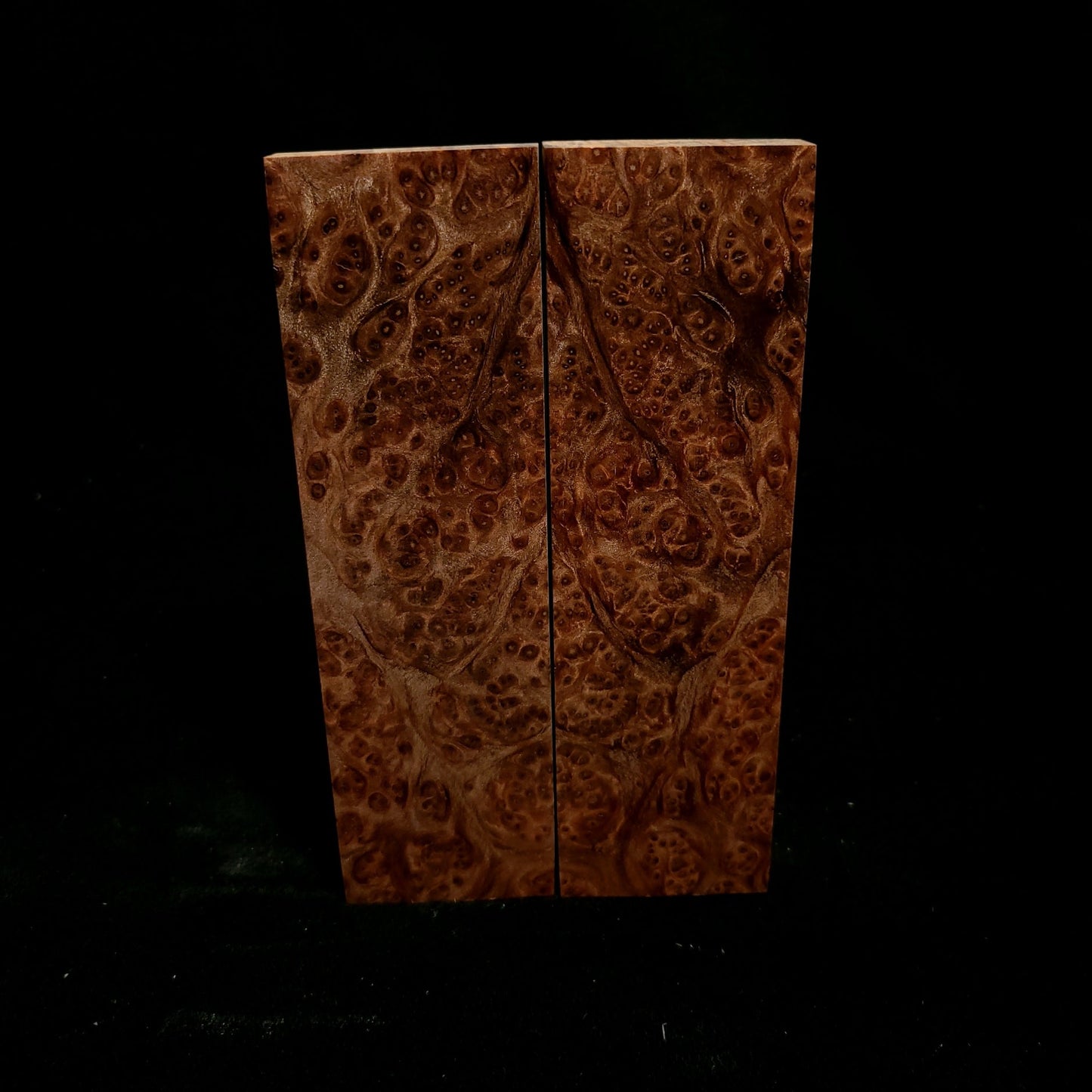 #810 - Redwood Lace Burl - K&G Stabilized - RockSolid Scales -
