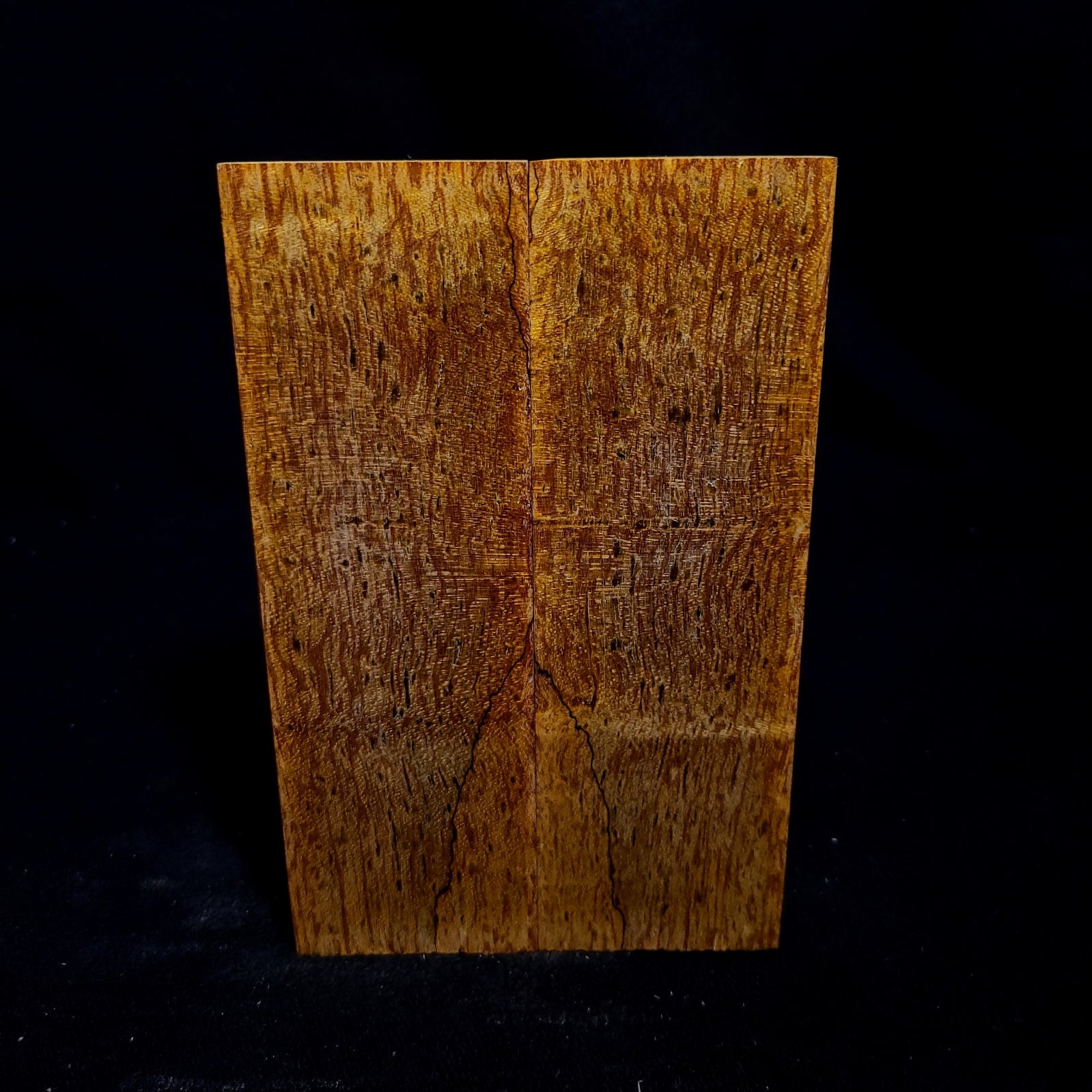 #816 - Yellow Spalted Alder - K&G Stabilized - RockSolid Scales -