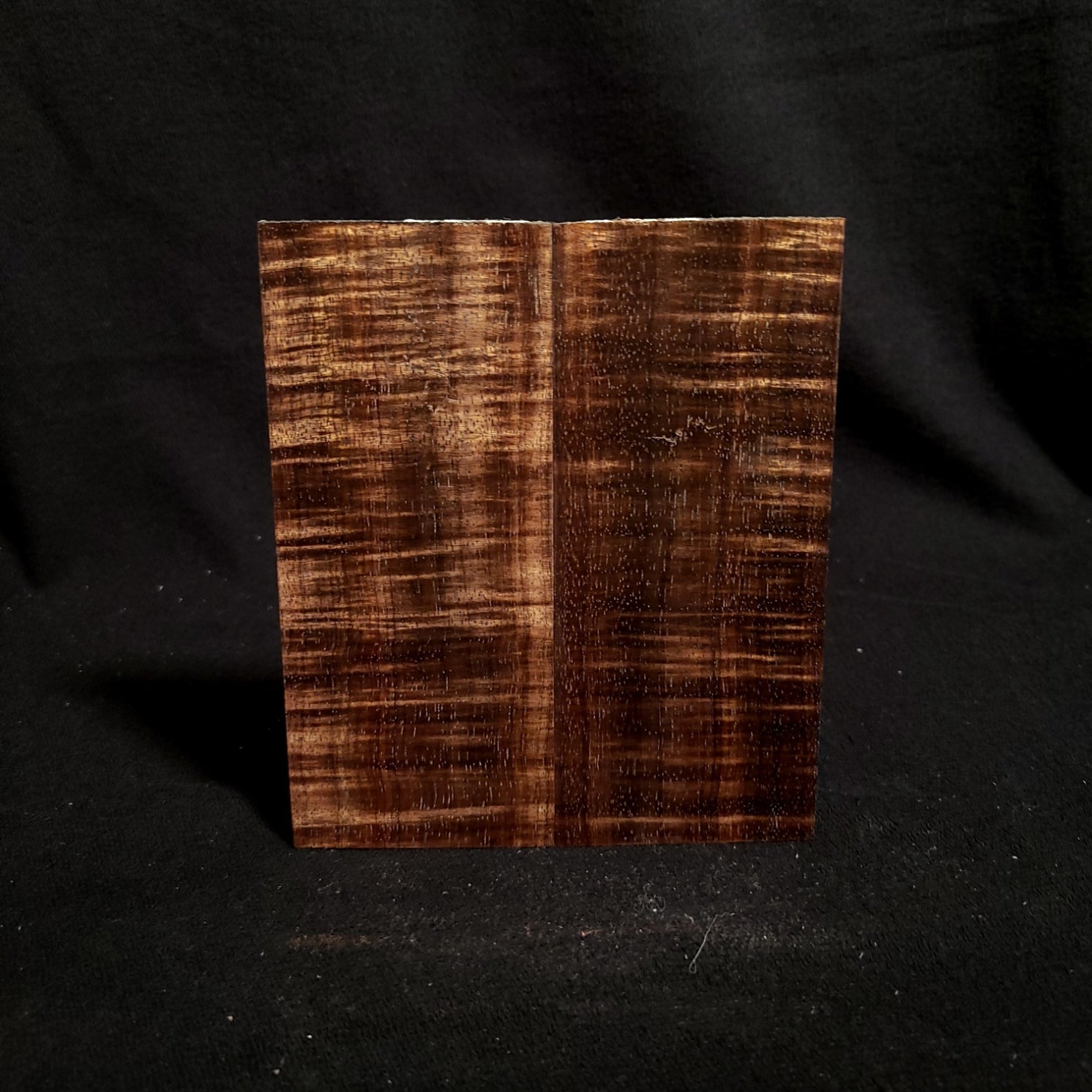 #844 - Curly Koa - K&G Stabilized - THIN SET - RockSolid Scales -