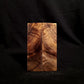 #880 - Curly Feather Koa - K&G Stabilized - Bargain Bin - RockSolid Scales -