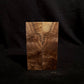 #887 - Curly Claro Walnut Burl - K&G Stabilized - RockSolid Scales -