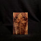 #895 - Curly Feather Koa - K&G Stabilized - RockSolid Scales -