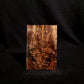 #895 - Curly Feather Koa - K&G Stabilized - RockSolid Scales -