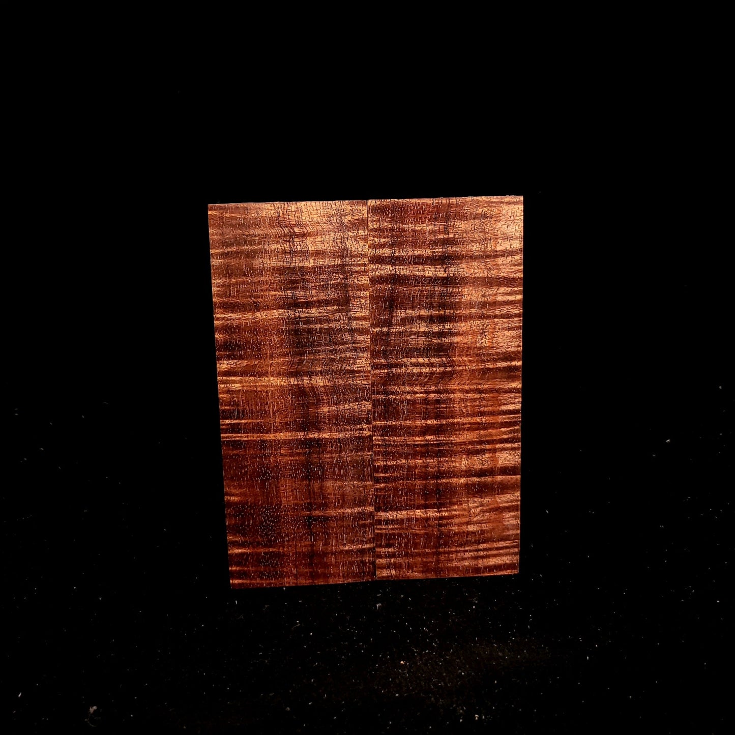 #928 Curly Koa - K&G Stabilized - RockSolid Scales -
