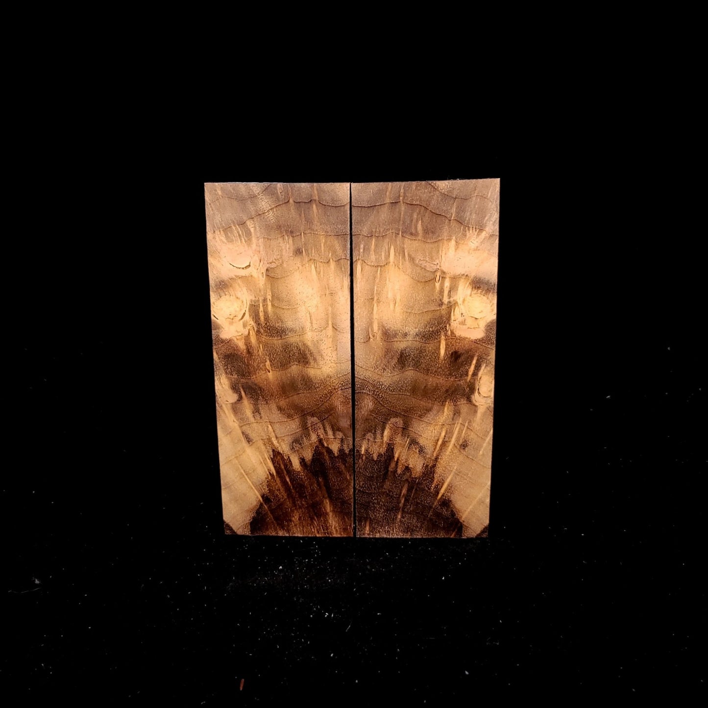 #946 Spalted Myrtle Burl - K&G Stabilized - RockSolid Scales -