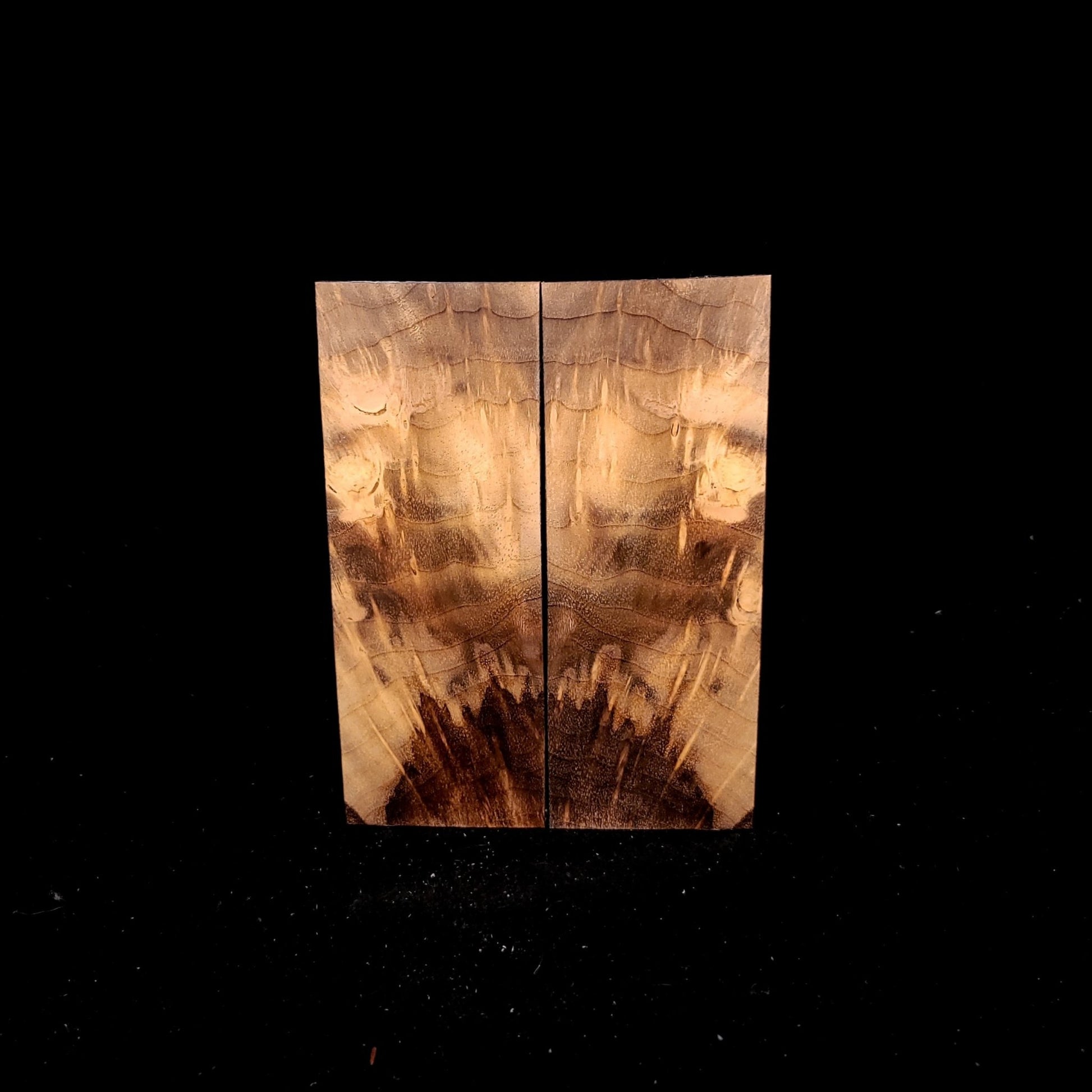 #946 Spalted Myrtle Burl - K&G Stabilized - RockSolid Scales -