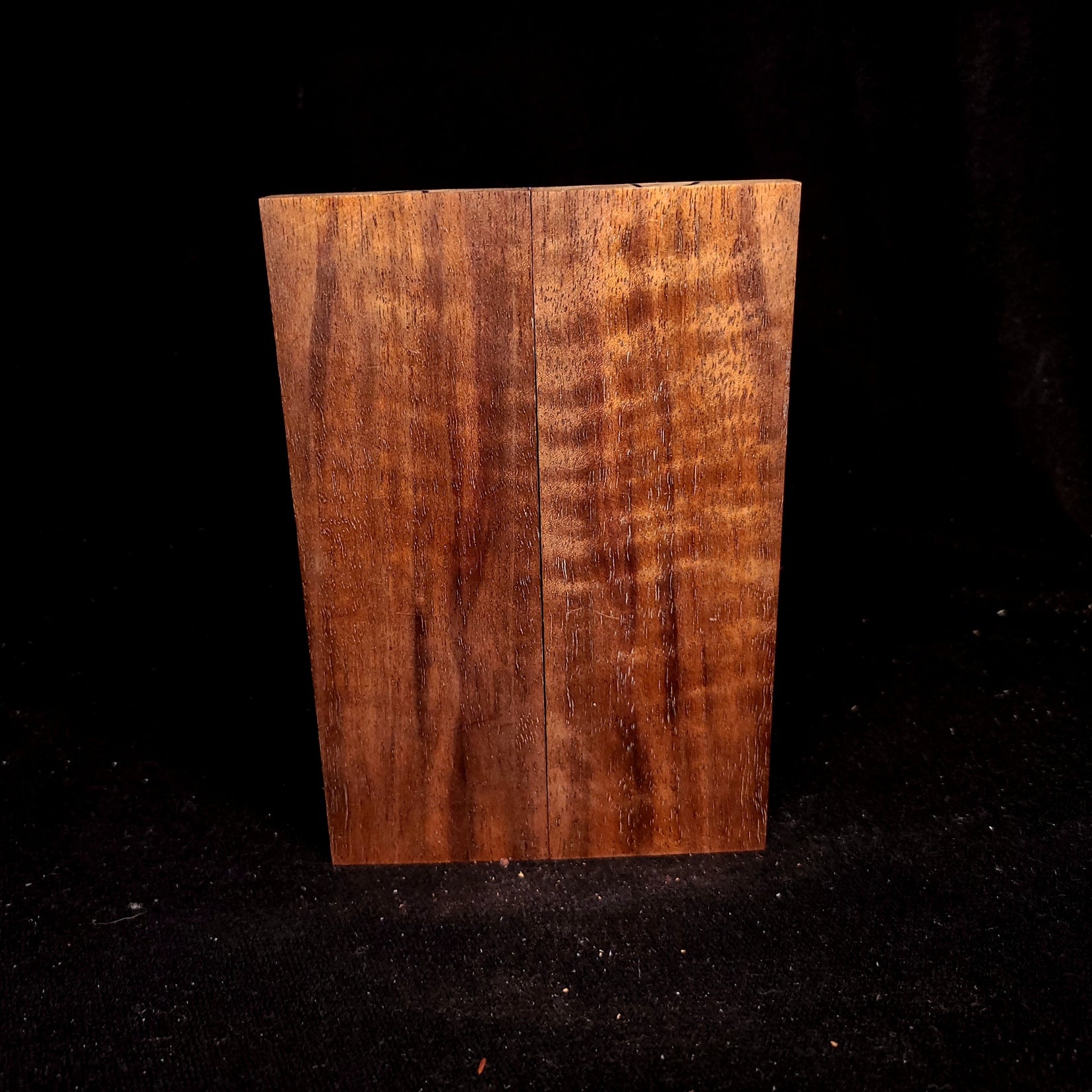 #952 Curly Claro Walnut - RockSolid Scales -