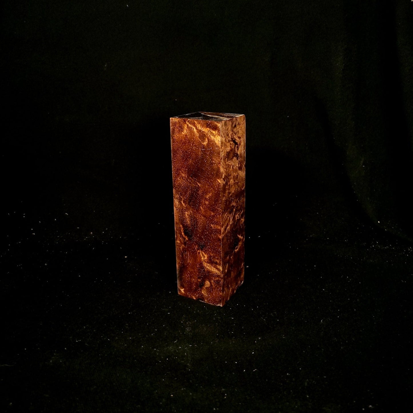 #987 Tasmanian Blackwood Burl - K&G Stabilized - RockSolid Scales -