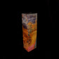 #991 Quadruple Dyed Curly Maple Burl - Gold, Pink, Purple, Blue - RockSolid Scales -