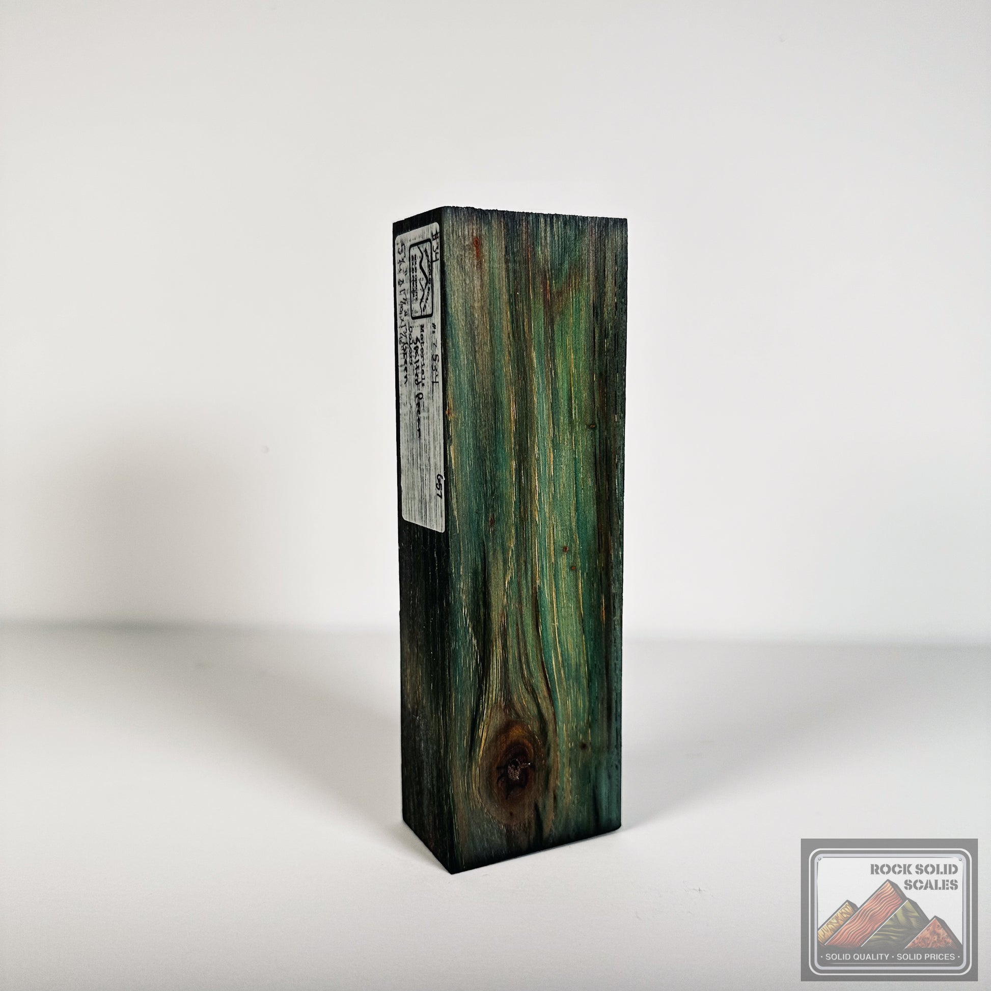 #2534 - Green Spalted Pecan - RockSolid Scales -