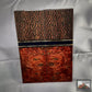Black Leopardwood and RedRum Maple Burl - RockSolid Scales -