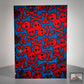 Blue and Translucent Red Skully™ Panel - RockSolid Scales -