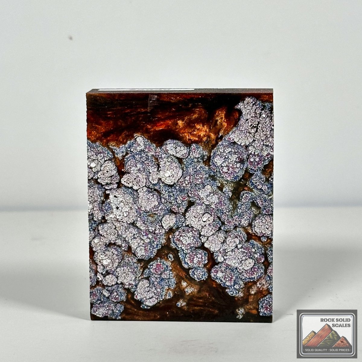 Bronze Pearl Resin Cast Fordite - RockSolid Scales -