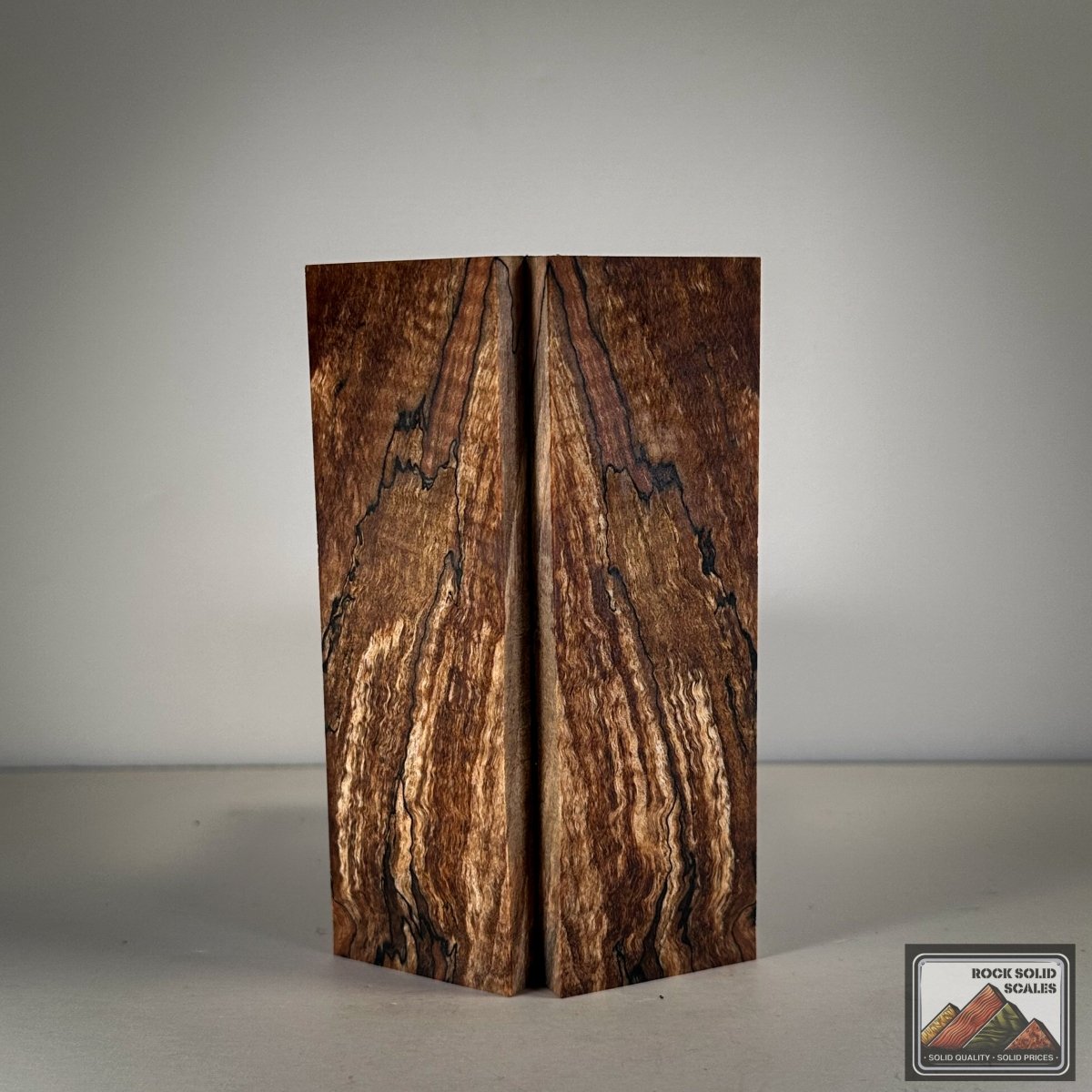 Curly Spalted Maple - RockSolid Scales -