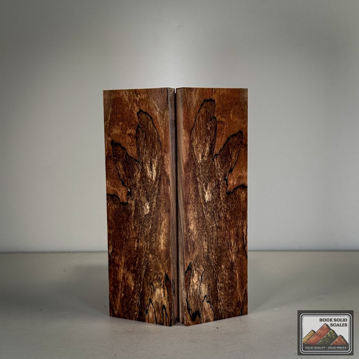 Curly Spalted Maple - RockSolid Scales -