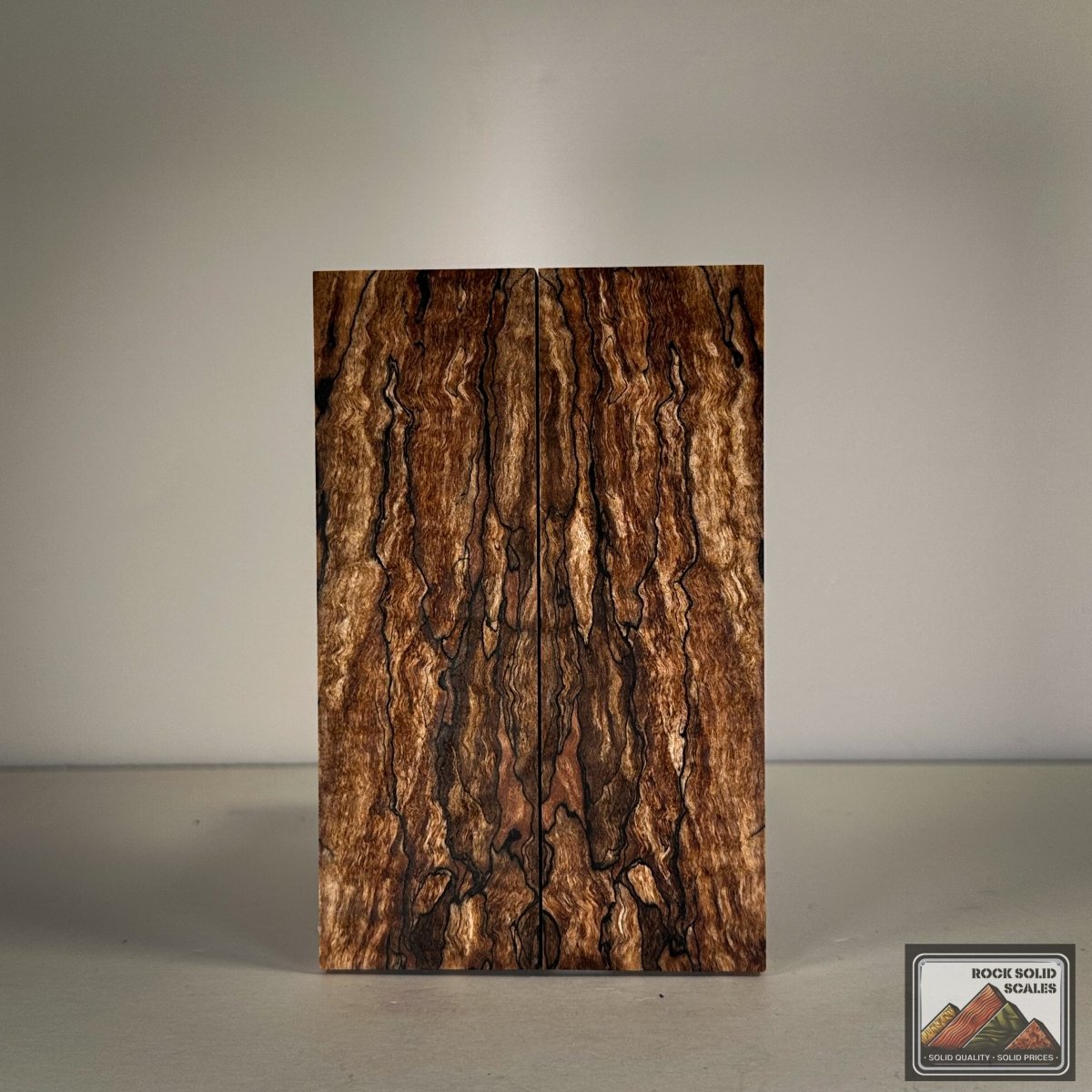 Curly Spalted Maple - Private Reserve - RockSolid Scales -