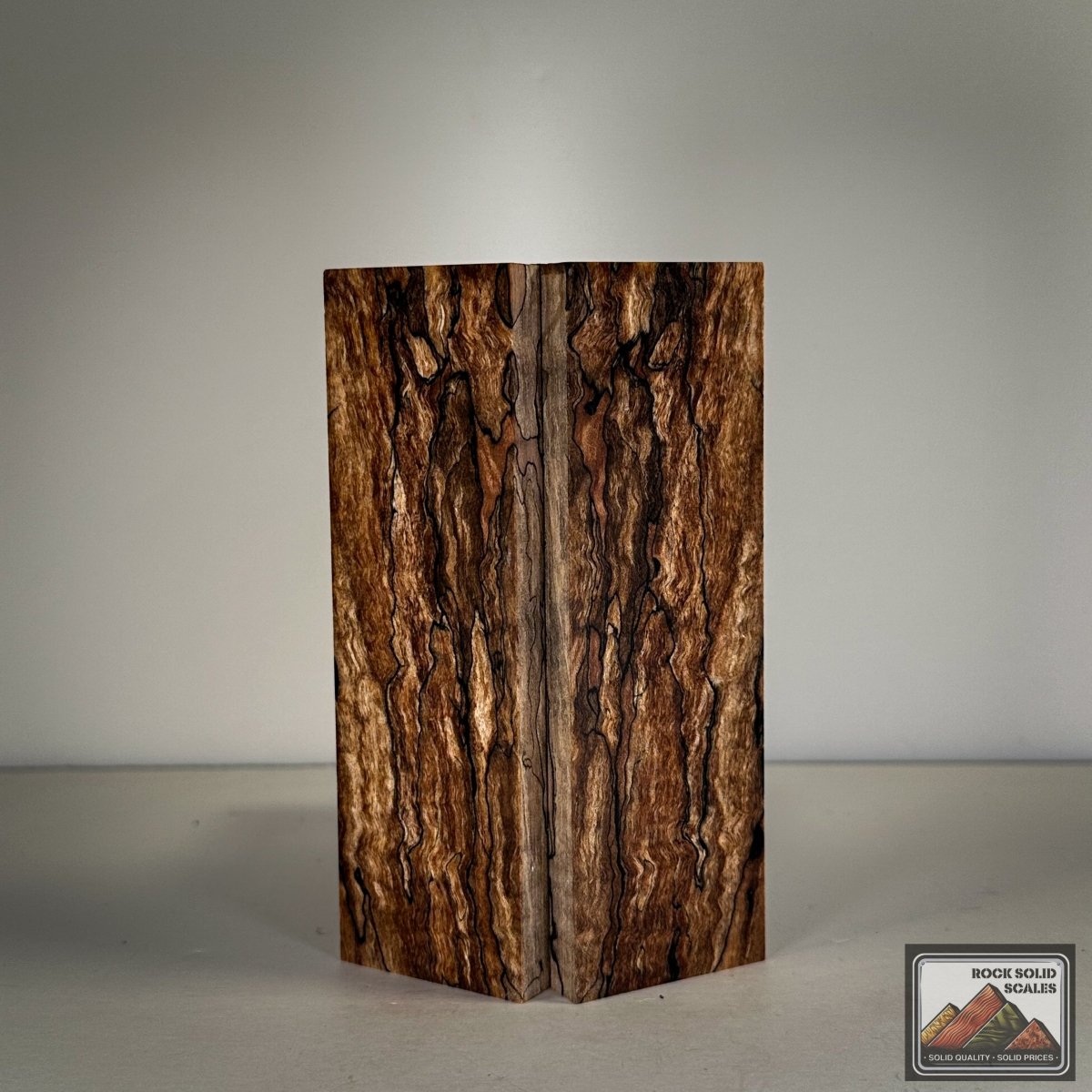 Curly Spalted Maple - Private Reserve - RockSolid Scales -