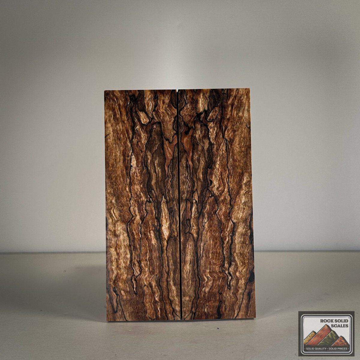 Curly Spalted Maple - Private Reserve - RockSolid Scales -