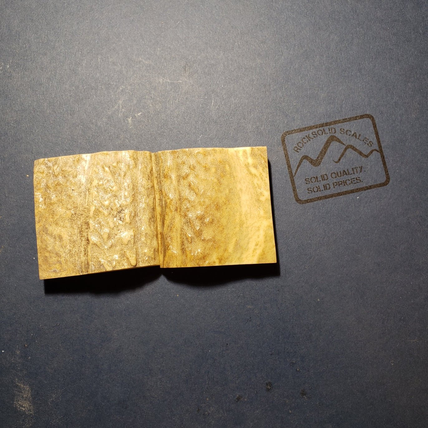 EA5 - Stabilized Elk Antler Bolsters - RockSolid Scales -