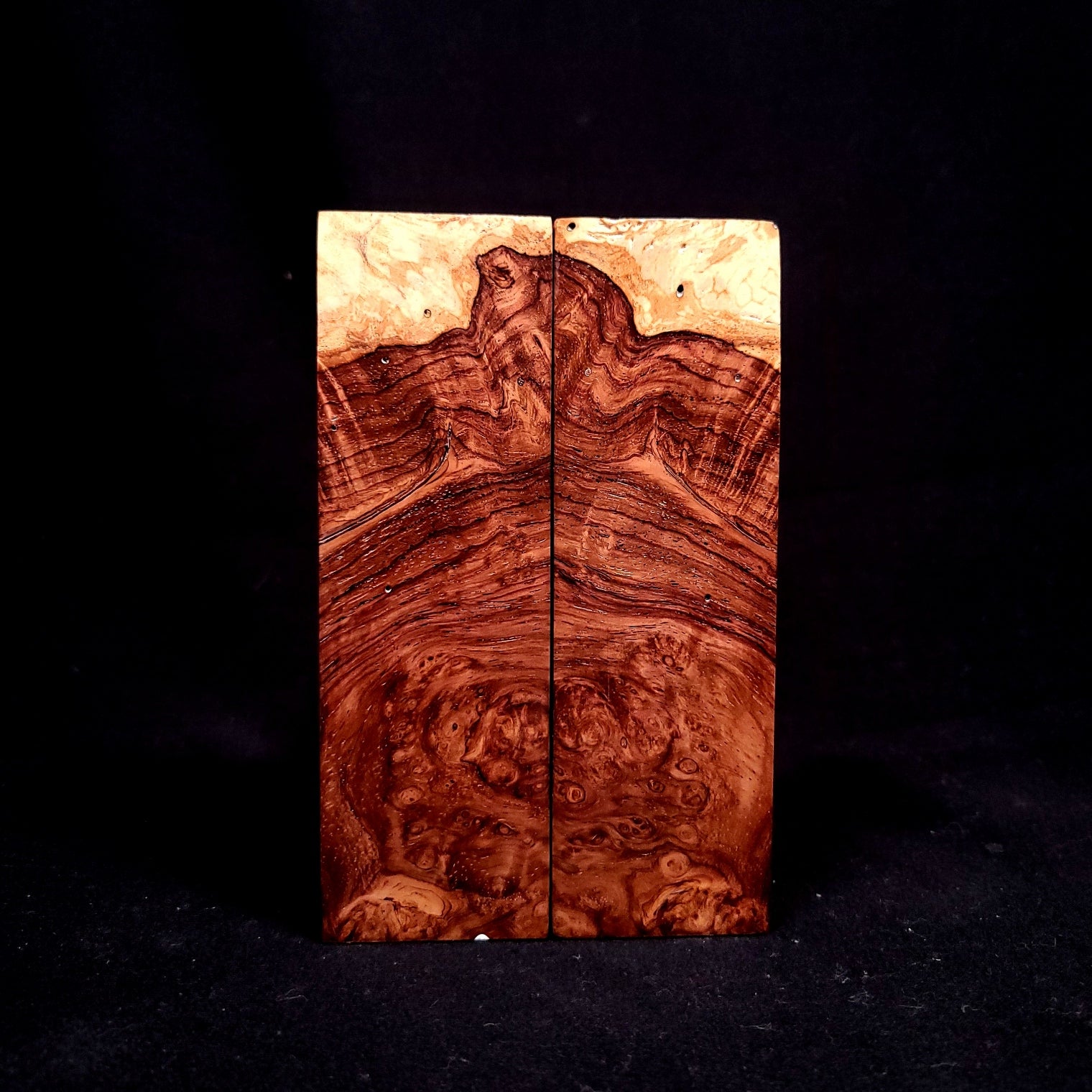 HRB-03 Honduran Rosewood Burl - RockSolid Scales -