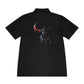 Men's Sport Polo Shirt - RockSolid Scales - Black