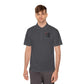 Men's Sport Polo Shirt - RockSolid Scales - Iron Grey