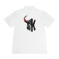 Men's Sport Polo Shirt - RockSolid Scales - White