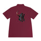 Men's Sport Polo Shirt - RockSolid Scales - Maroon