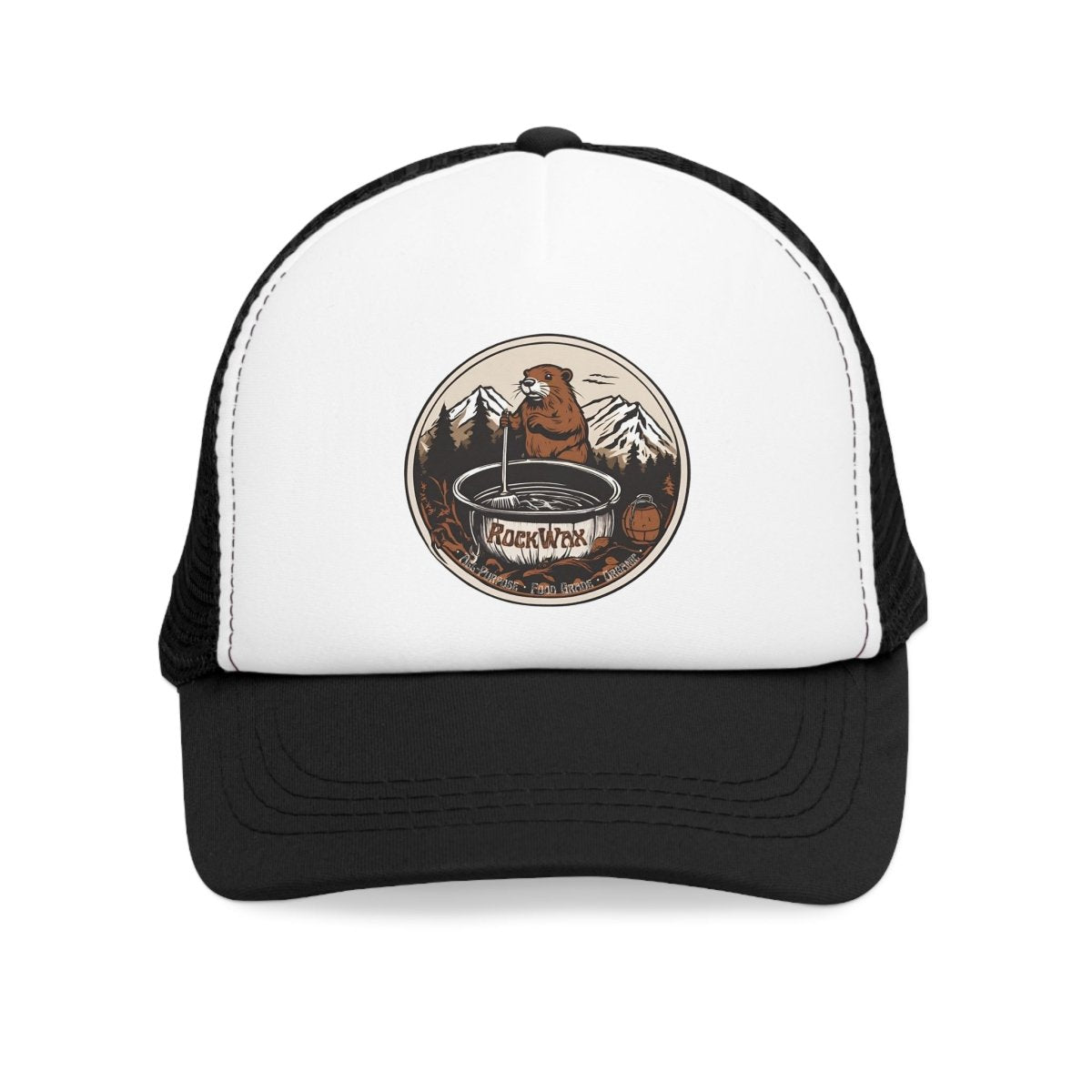 Mesh Cap - RockSolid Scales - Black