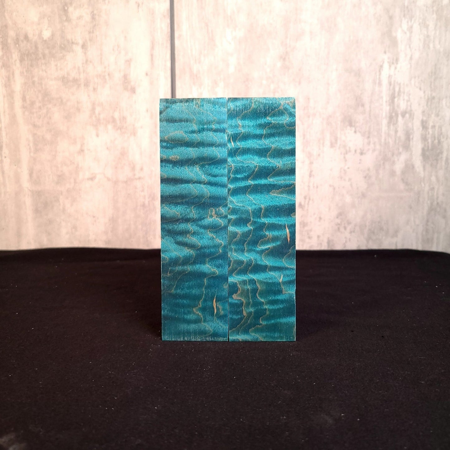 PR-10 - Sky Blue Curly Maple - RockSolid Scales -