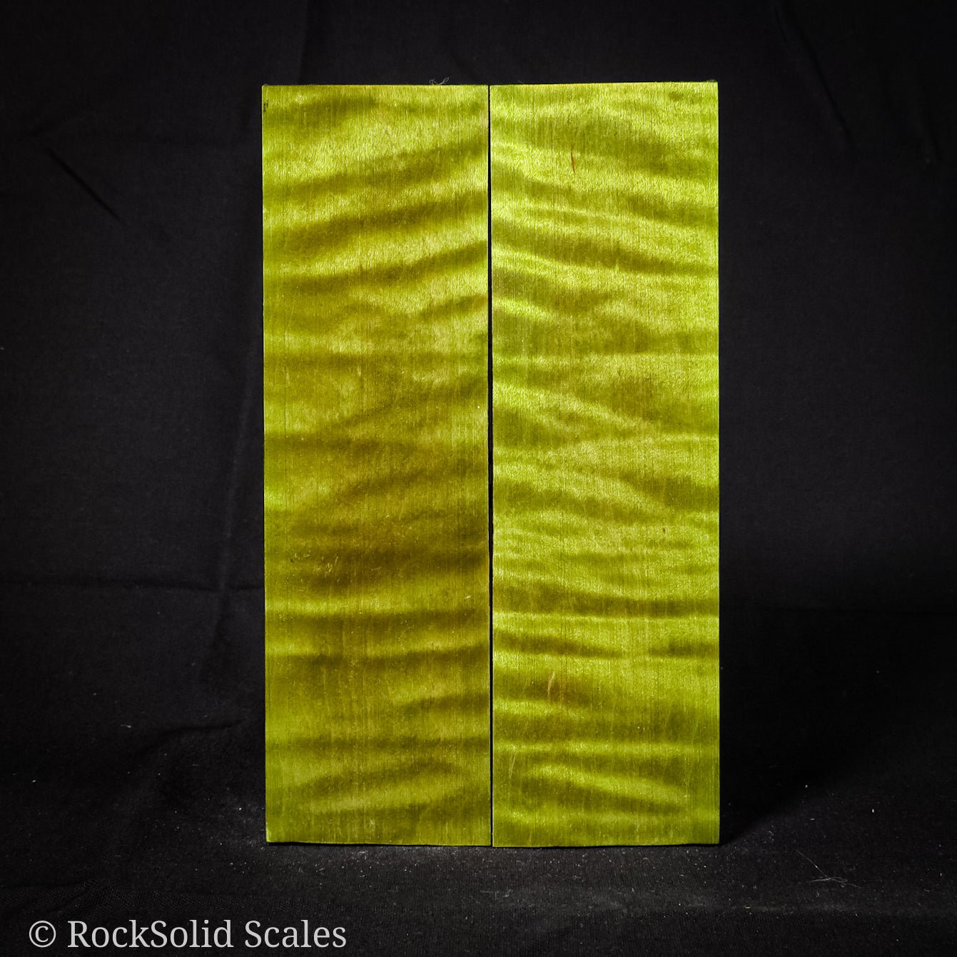 PR-8 - Granny Smith Curly Maple - RockSolid Scales -