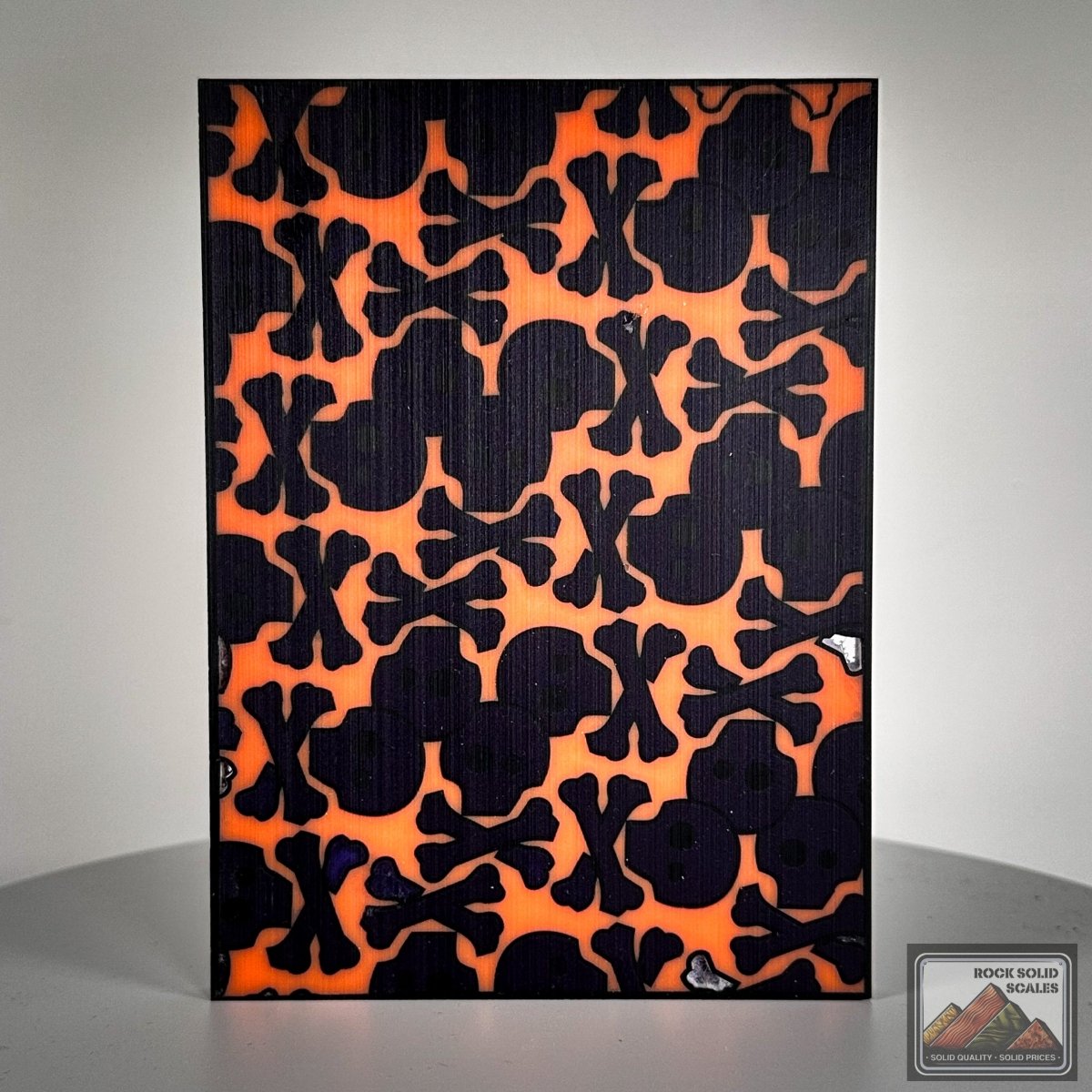 Purple and Orange Skully™ Panel - RockSolid Scales -