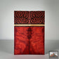 Red Brain Micarta and RedRum Quilted Maple - RockSolid Scales -