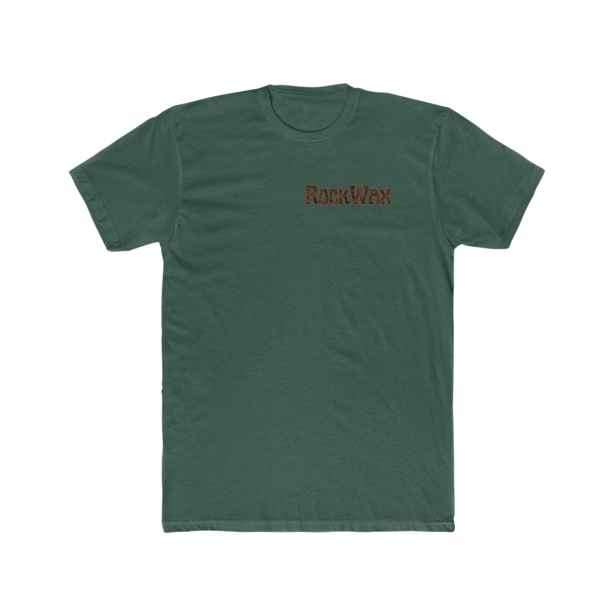 RockWax Logo Tee - Next Level - Men's - RockSolid Scales - Solid Forest Green