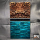 Spalted Alder and Sea Blue Curly Maple - RockSolid Scales -