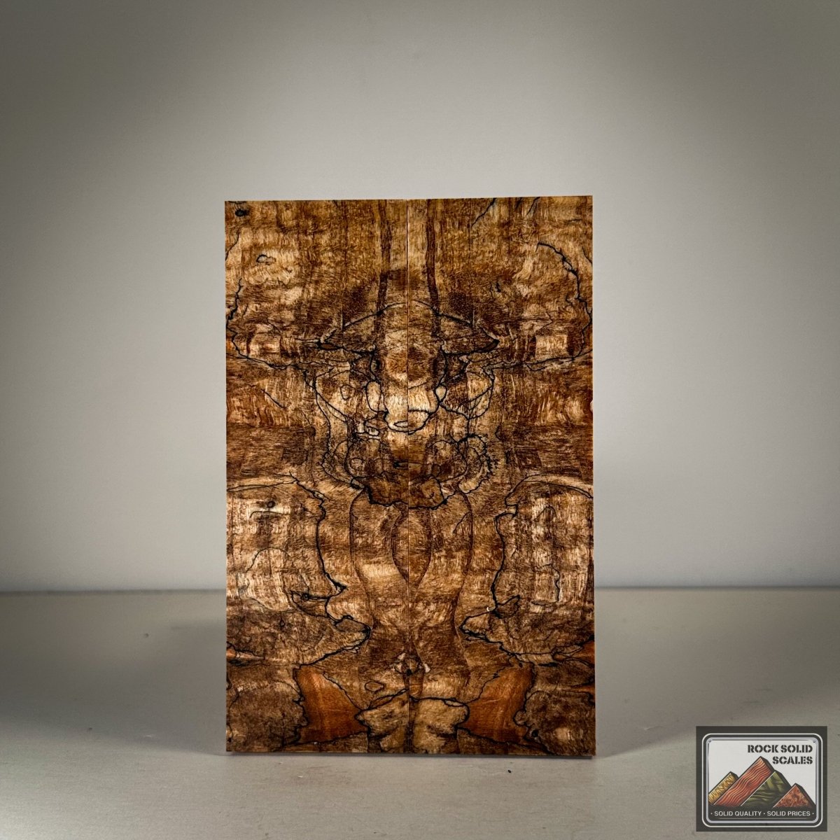 Spalted Curly Maple - RockSolid Scales -