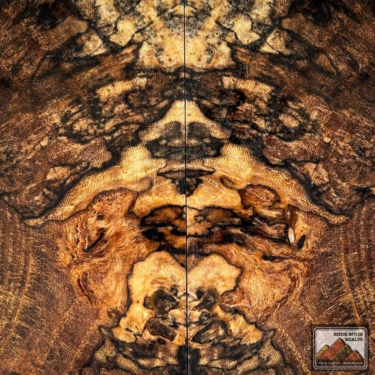 Spalted Hackberry - Bargain Bin - RockSolid Scales -
